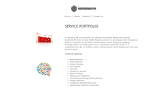 Desktop Screenshot of homerunpr.com